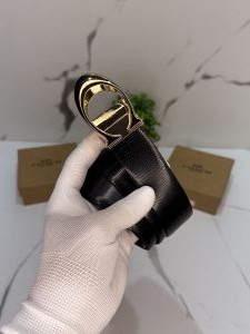 Coac_h c-723 gold buccal reversible belt with og box 