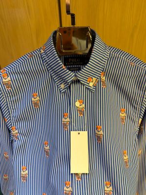 RALP-H L-AUREN P-OLO IMPORTED STORE ARTICLE SHIRT 