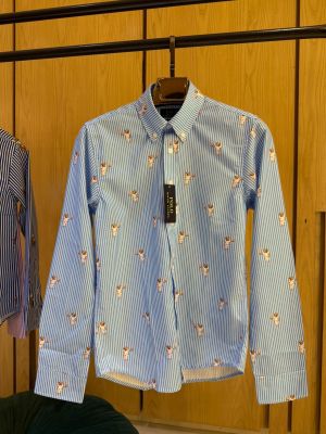 RALP-H L-AUREN P-OLO IMPORTED STORE ARTICLE SHIRT 