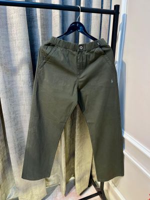 Ralp_h Lauren Polo Olive Embroidery Logo Imported Premium Cotton Pant(1018)