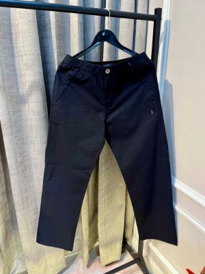 Ralp_h Lauren Polo Black Embroidery Logo Imported Premium Cotton Pant(1021)