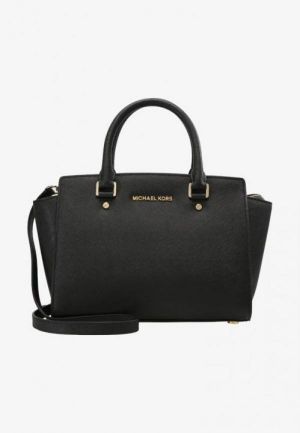 Michael_Kors SELMA SATCHEL Handbag with extra sling belt and dust cover 469