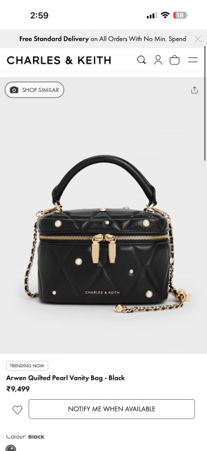 Charles_Keith_Arwen_Vanity_Quilted_With_OriginalBox