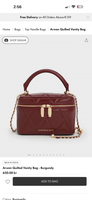 Charles_Keith_Arwen_Vanity_Quilted_With_OriginalBox