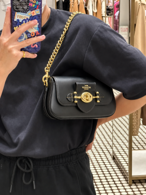 Coach_Brie_All_Black_Shoulder_Bag_With_Original_Box_Dustcover_Tags_