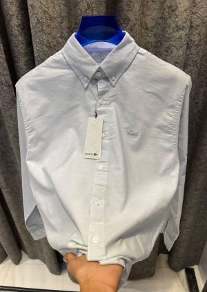 Lacost-e IMPORTED STORE ARTICLE  SHIRT GREY