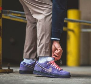 Sb Dunk low Concepts Purple Lobster With Extra lace & belt 214