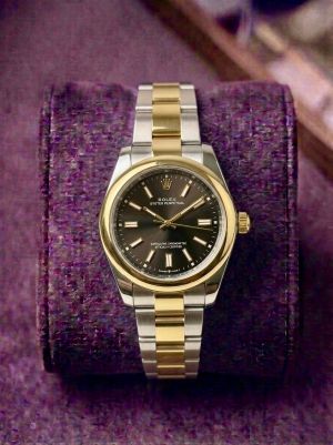 Role_x Oyster Perpetual 2 Tone Black 330