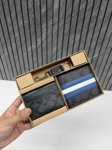 Coach_Signature_Canvas_3_In_1_Combo_Gift_Set_Highend_Quality_With_Original_Box