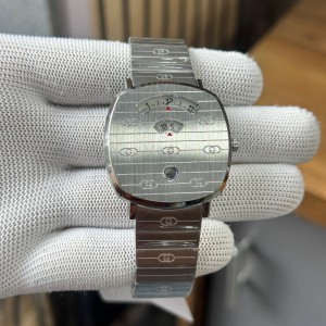 Gucc i GRIP Silver PVD Quartz