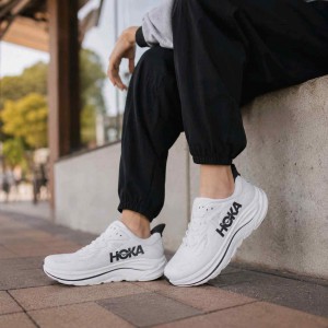 Hoka Clifton 10 White Black