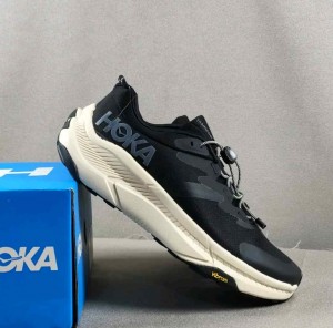 HOKA Transport Black Sneakers