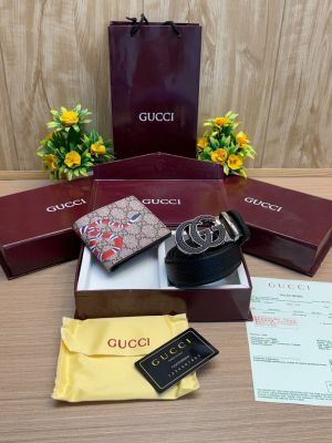 GUCC I_Premium_Belt_&_wallet_Combo_C459