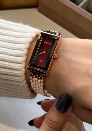 Gucc i Watch For Her Rose Gold 654