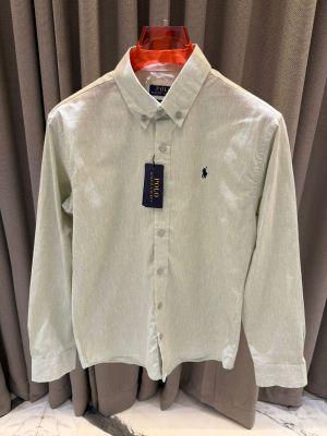 Ralp_h Lauren Chest Logo Full Sleeves Shirt Light Green
