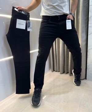 Calvi-n Klein Jet Black Imported Hyperflex Denim