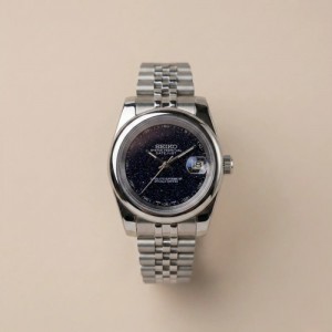 Seik o galactic galaxy dial