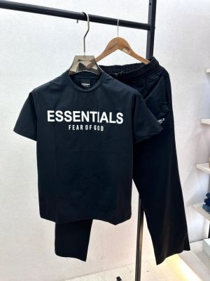 Essential Fear Of God Black Super Premium Track Suit F3667-BL