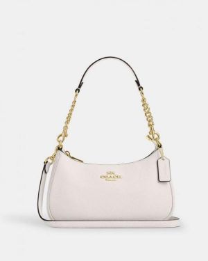COAC_H Teri Shoulder Bag In Signature Canvas dual belts with og box 907