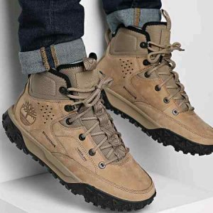 TimberlandGREENSTRIDE MOTION 6 MID - Lace-up ankle boots - medium beige