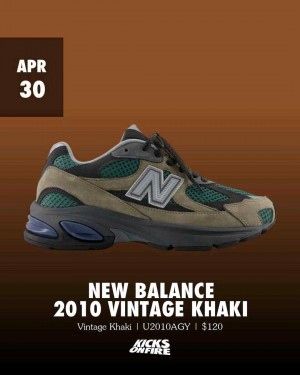 New balancee 2010 vintage khaki  653