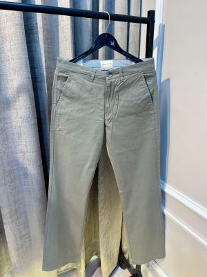 Gant Olive Chinos Straight Premium Cotton Pant(1040)