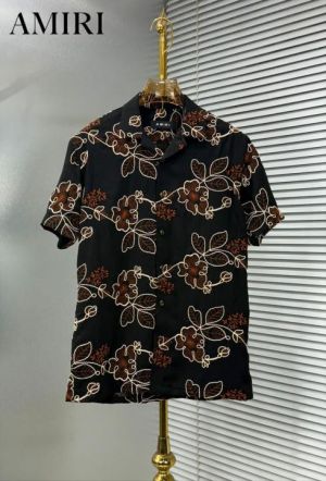 Amir_i Thread Embroidered Imported Exclusive Half Shirt (DN 623)