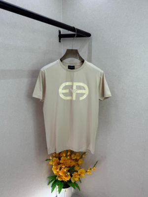 Arman_i Exchange Beige Premium Round Neck Polo T-shirt F3546-BE