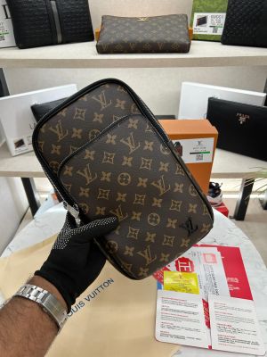 Loui_s Vuitton Brown Sling Bag With Box Fa 600