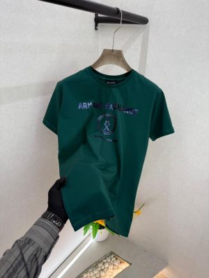 Arman_i Exchange Green Premium Round Neck Polo T-shirt F3546-GR
