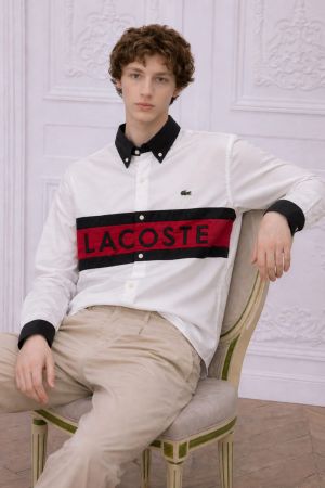 Lacost-e IMPORTED STORE ARTICLE DESIGNER SHIRT  