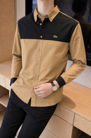 Lacost-e IMPORTED STORE ARTICLE DESIGNER SHIRT  