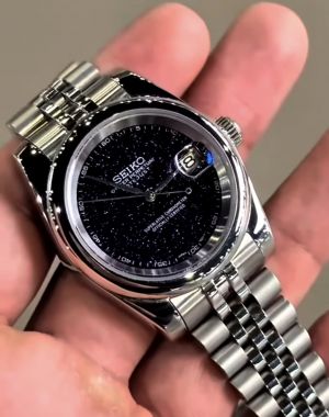 Seiko galaxy Dust Dark Blue Dial 119