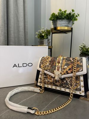 Ald_o womens Brown Black with Dust Bag & box s8962