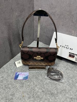 Coach_Brynn_Shoulder_Bag_Signature_Canvas_With_OG_Box_&_Dust_Cover_Coffee