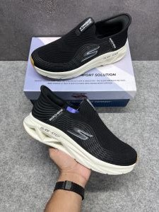 Skecher.s Slip-ins Glide Step Black White 2669