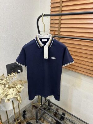Lacost_e Printed Premium Polo T-shirt (DN 509)
