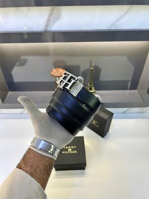 Tomm_y Hilfiger Grey Reversible Belt Fa 400