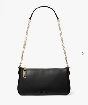 Michael_kors Empire medium leather chain-link pochette with box 812