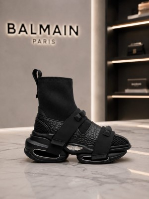 Balmai n B bold High Top Sneakers From Featuring Black