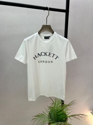 Hacket t London White Premium Round Neck T-shirt F3678-WH