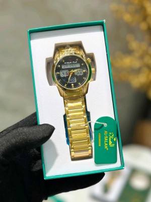 AL SALAH GOLD BLACK WITH OG BOX TAG