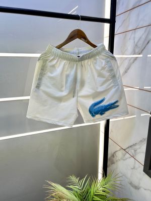 Lacost e Logo White Premium Shorts F3884-WH