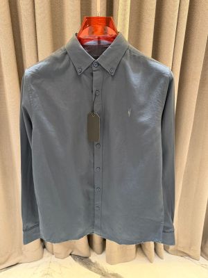 All Saints Full Sleeves Shirt Dark Grey