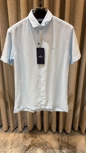 HACKET_T PREMIUM HALF SLEEVE LIGHT BLUE SHIRT