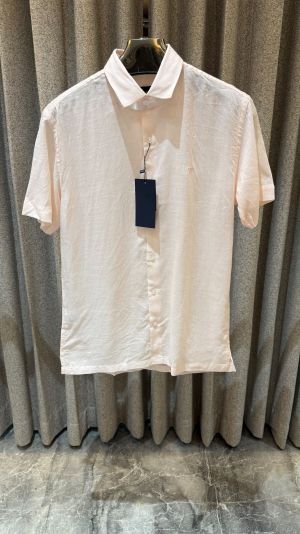 HACKET_T PREMIUM HALF SLEEVE PEACH SHIRT