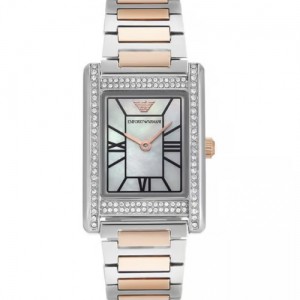 Emporio Arman Genni Silver Rose Gold Authentic Store Quality