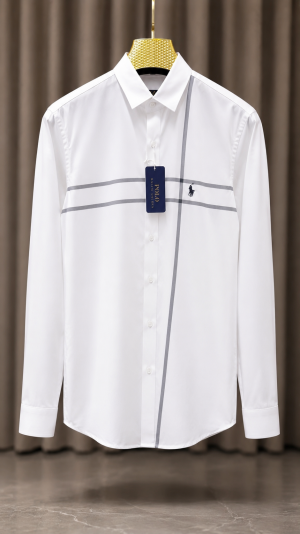 RALP_H LAUREN WHITE PREMIUM IMPORTED SHIRT