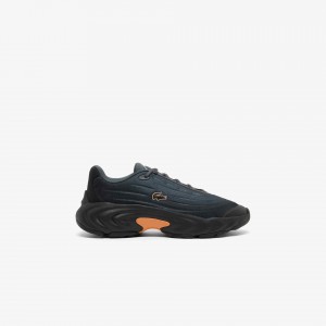 Lacostee Spinor Dark Gray and Orange