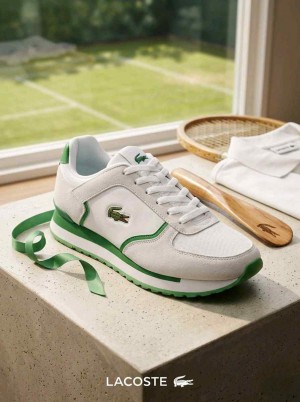Lacostee Blanco Verde White Green